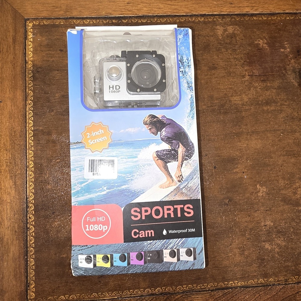 New 1080p HD Sports Action Camera Camcorder Waterproof Housing Mounts Kit